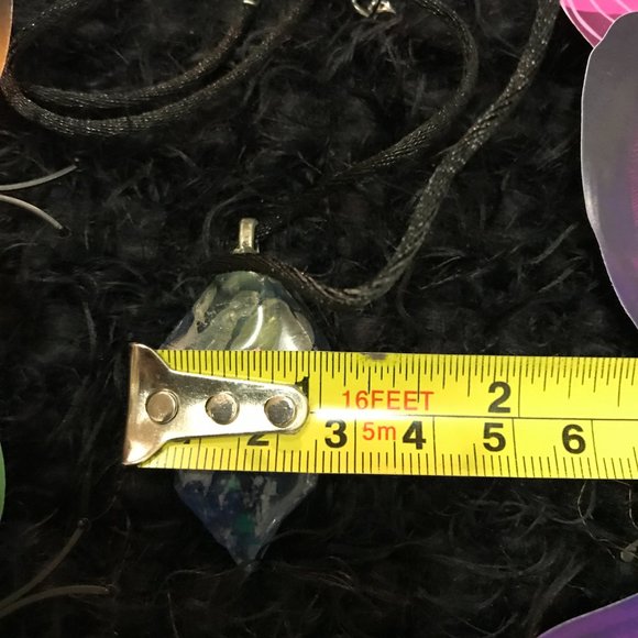 Exclusive Unique Rare Vintage Sea Glass ONe of a Kind Handmade Necklace - Picture 16 of 16